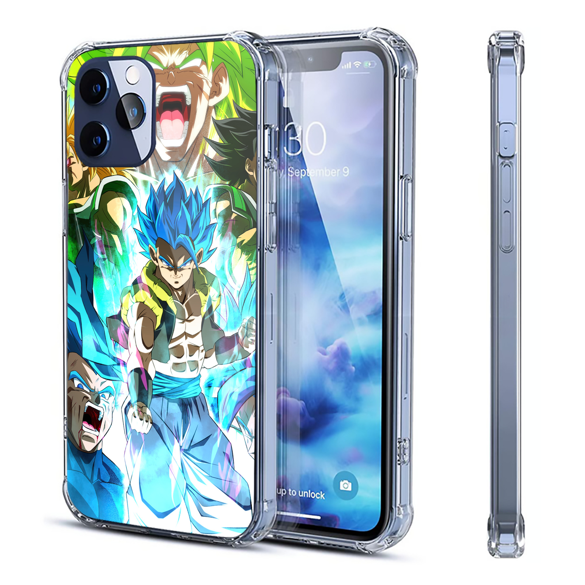 （画像用） ドラゴンボール DRAGON BALL 【iPhone 12シリーズ対応】透明スマホケース（クリアソフトケース）